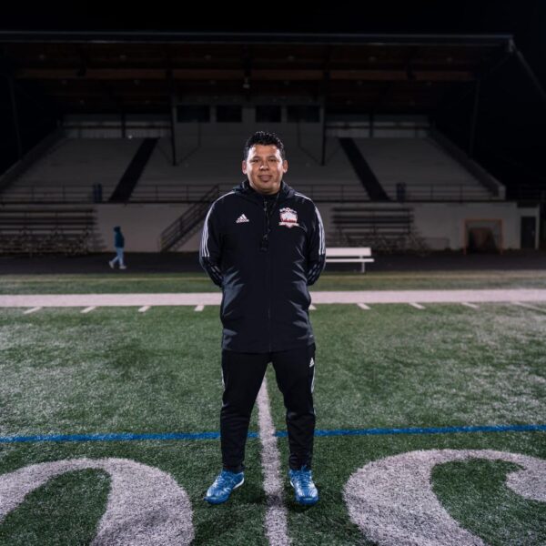 Coach Javier Ocampo and Cub President to Genesis Futbol Club 2016 in Portland Oregon