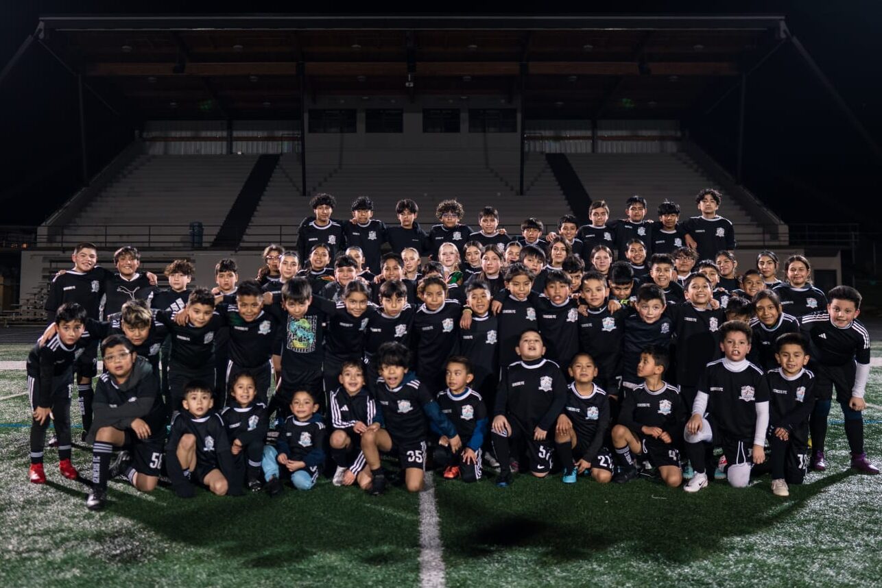 Portland youth soccer club team photo of Genesis Futbol Club players